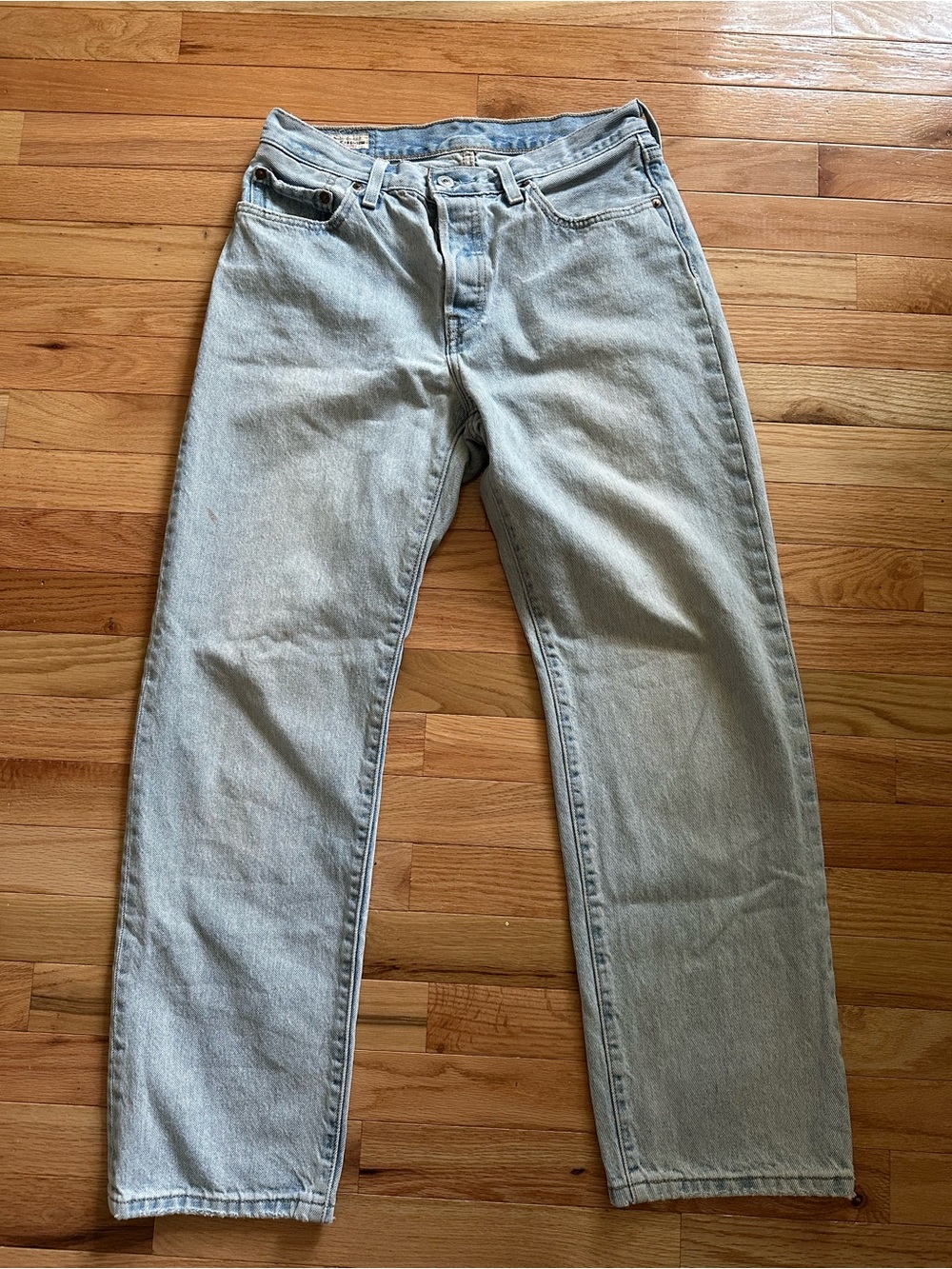 Levi’s Light Wash Straight Leg Jeans